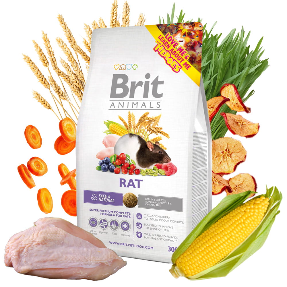 Brit Animals Rat Complete Karma dla Gryzoni 300g